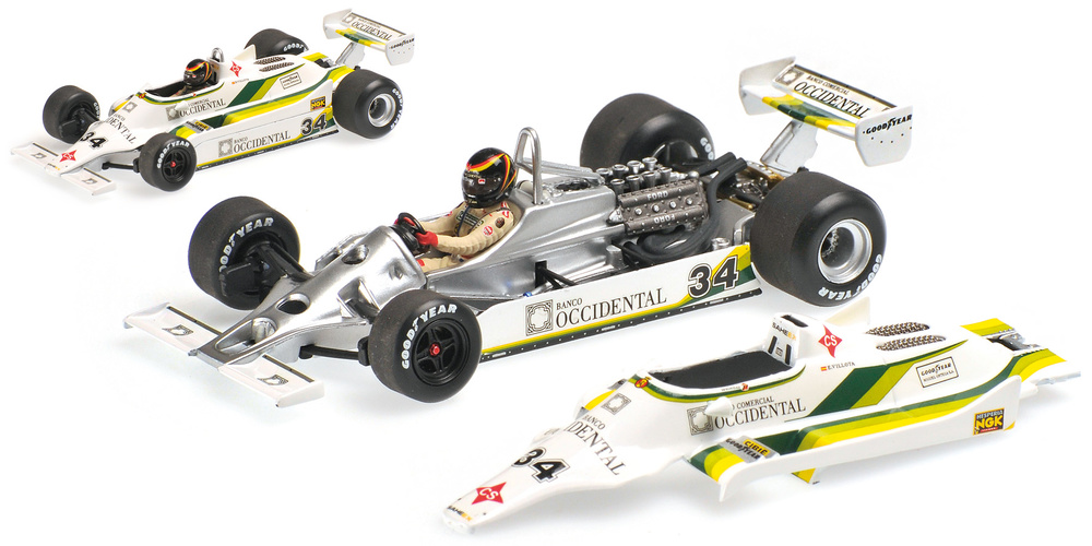 Williams Fw Gp Espa A N Emilio De Villota Minichamps