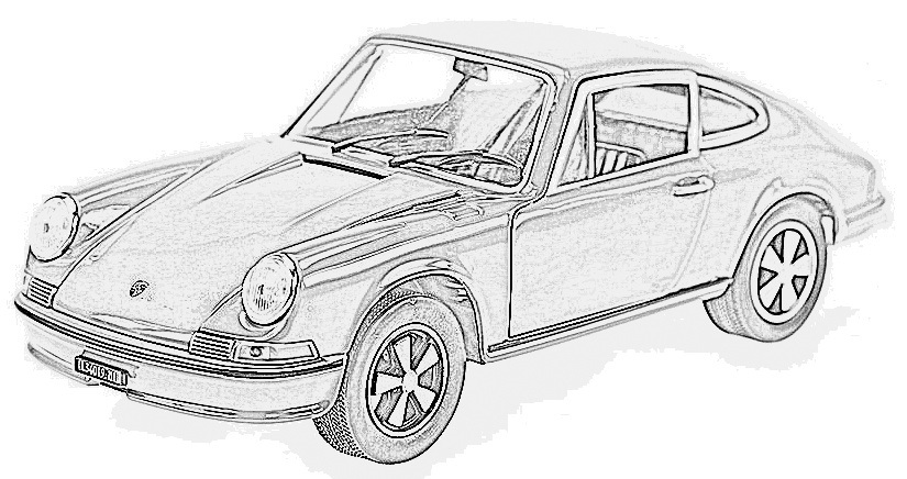 Descubrir Más De 75 Porsche 911 Dibujo Vn