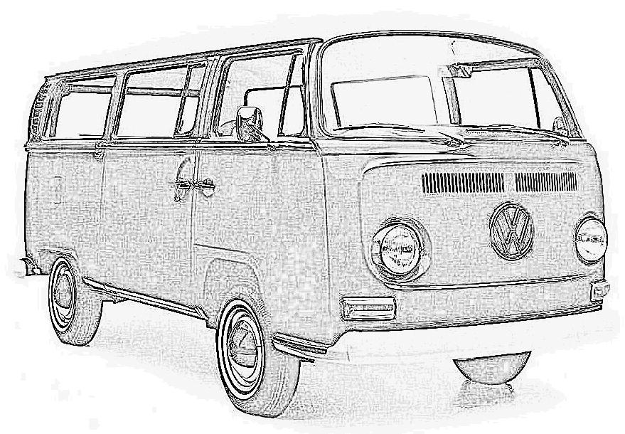 Volkswagen Transporter T2 Furgonetas En Miniatura A Escala