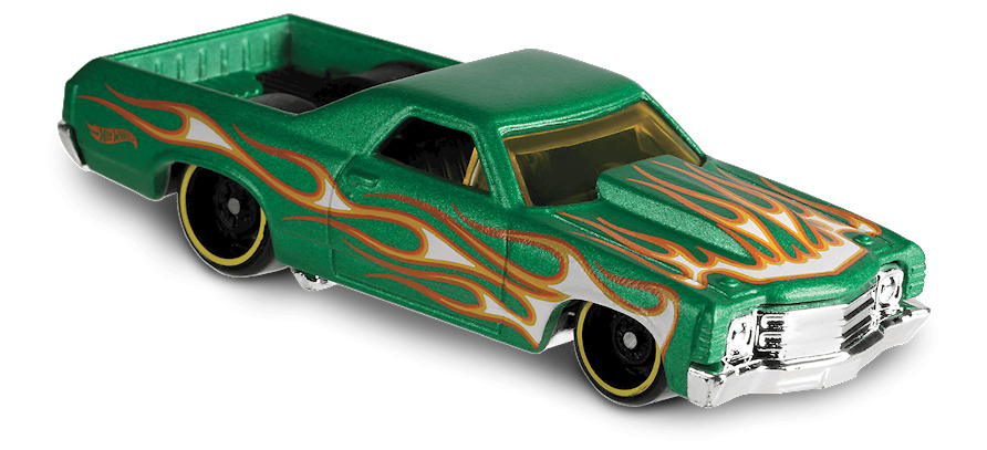 71 El camino -Flames- (1971) Hot Wheels FYC40 1/64 