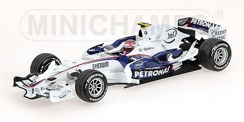 BMW Sauber F1.08 #4 R. Kubica (2008) Minichamps 1/18 - Menú, Fórmula 1,  Temporadas F1, Campeonato F1 (2008), Menú, Fórmula 1, Pilotos F1, Heidfeld,  Nick, Menú, Fórmula 1, Escuderías/Monoplazas F1, BMW F1,