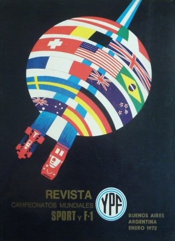 Poster del GP. F1 Argentina 1972 