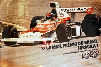 Poster GP. F1 Brasil 1974 