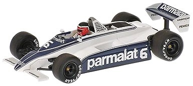 Brabham Ford BT49C nº 6 Hector Rebaque (1981) Minichamps 400810006 1/43 