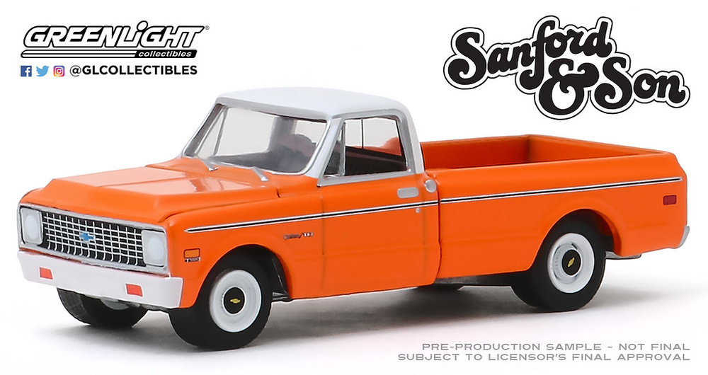 Chevrolet C-10 (1971) - Sanford and Son (1972-77 TV Series) Greenlight 44860A 1/64 