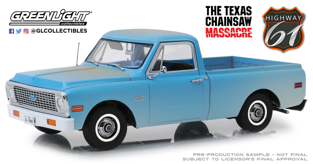 Chevrolet C-10 - La matanza de texas (1974) Greenlight 18014 1/18 