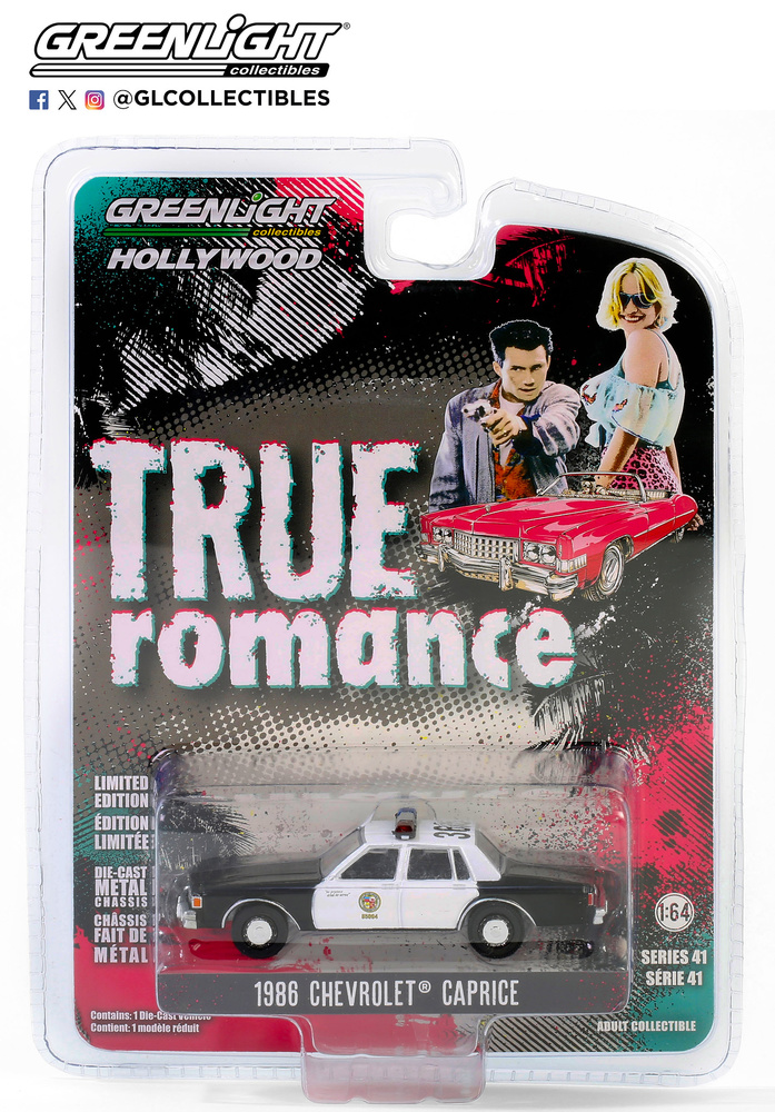 Chevrolet Caprice (LAPD) Amor a Quemarropa (1993) Greenlight 1/64 34-62020C 