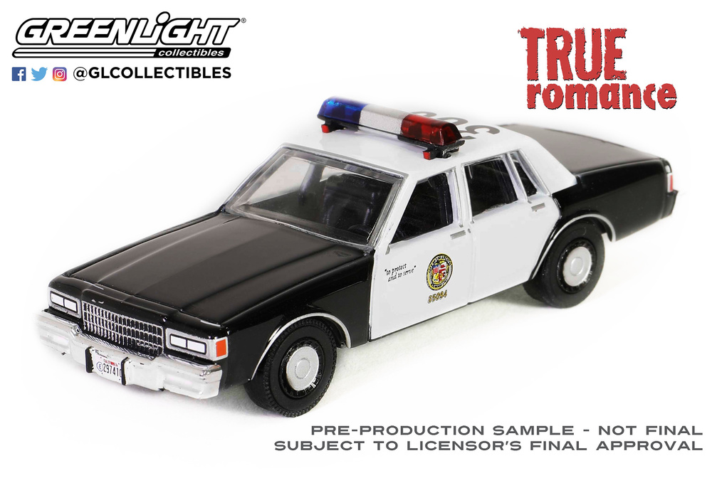 Chevrolet Caprice (LAPD) Amor a Quemarropa (1993) Greenlight 1/64 34-62020C 