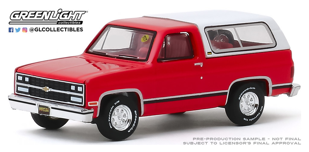 Chevrolet K5 Blazer (1991) Mecum Auctions Houston 2019 Greenlight 37190E 1/64 