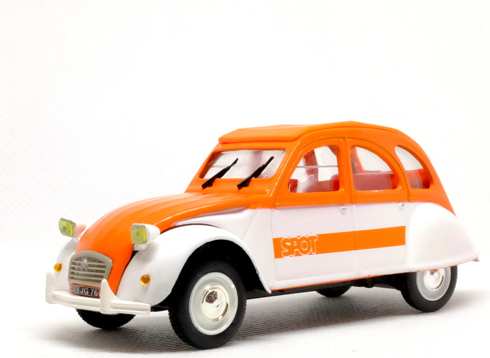 Citroen 2CV Spot (1976) Norev-Hachette 409555M 1/43 