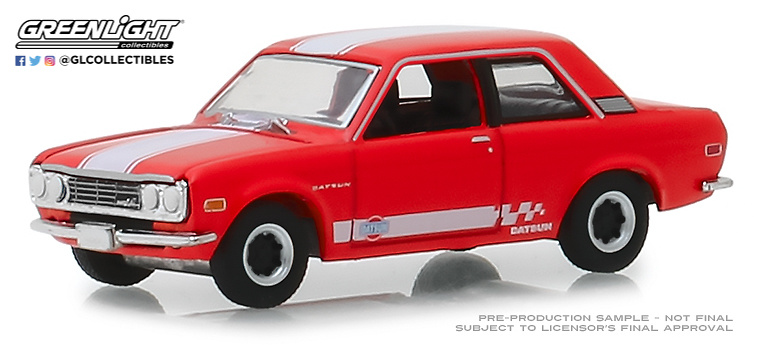 Datsun 510 Custom (1970) Greenlight 47030B 1/64 