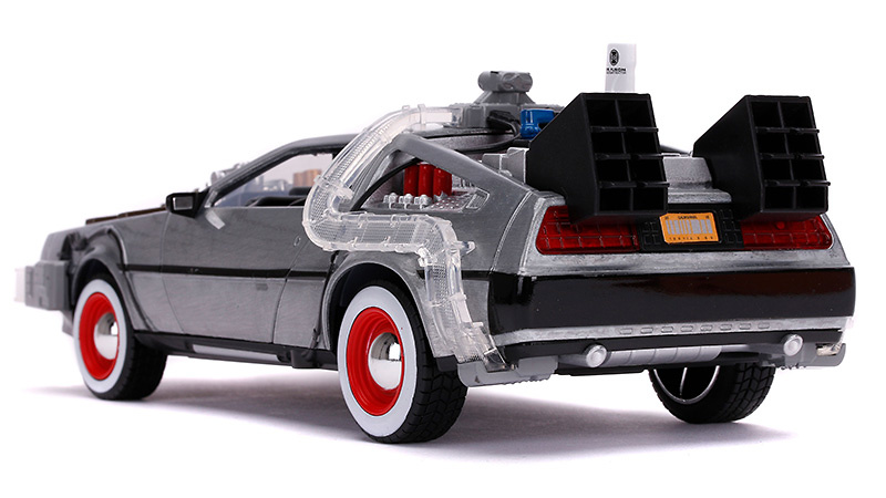 De Lorean Time Machine con luces - Regreso al Futuro III Jada Toys 32166 1/24 