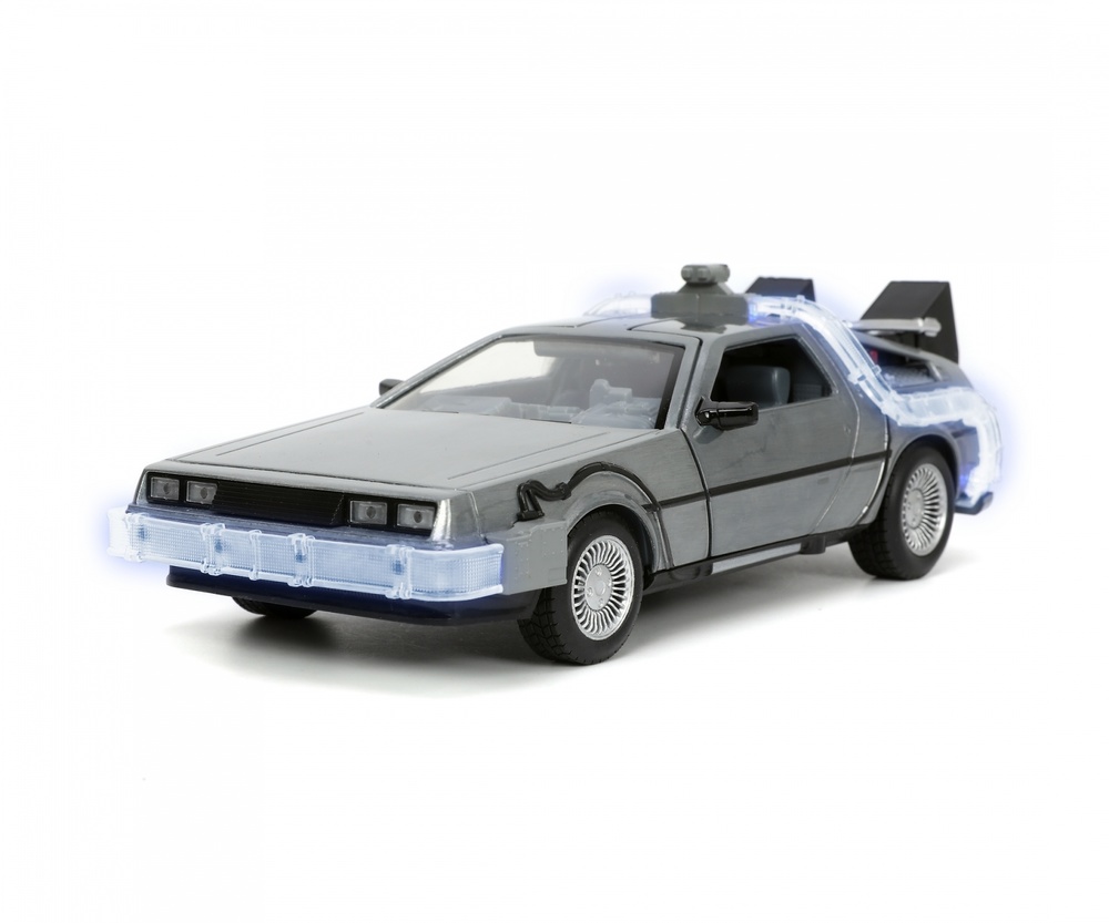 De Lorean Time Machine con luces - Regreso al Futuro - con luces (1985) Jada Toys 32911 1/24 