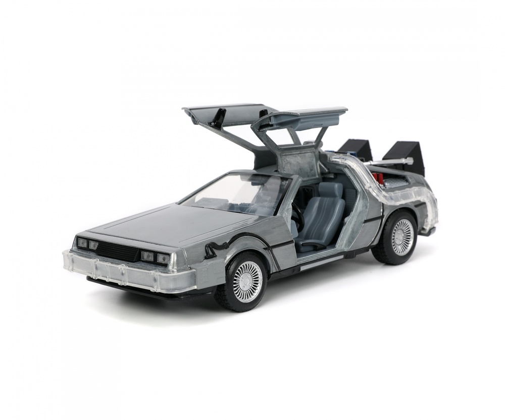 De Lorean Time Machine con luces - Regreso al Futuro - con luces (1985) Jada Toys 32911 1/24 