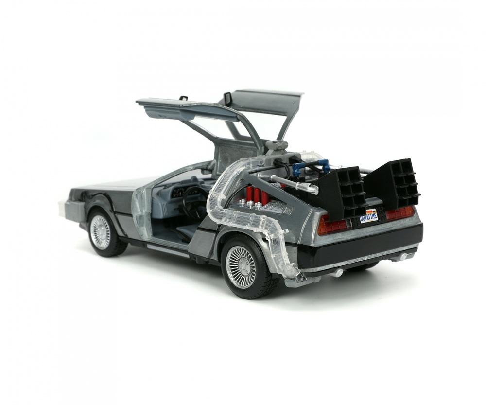 De Lorean Time Machine con luces - Regreso al Futuro - con luces (1985) Jada Toys 32911 1/24 