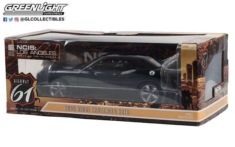 Dodge Challenger SRT8 - NCIS: Los Angeles (2009) Greenlight 18040 1/18 