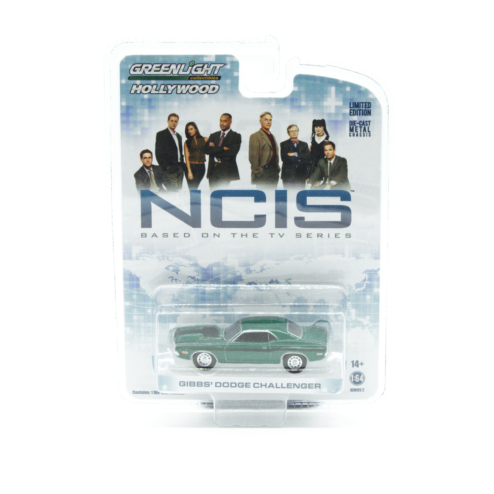 Dodge Challenger NCIS (1970) Greenlight 44620D-GM 1/64 