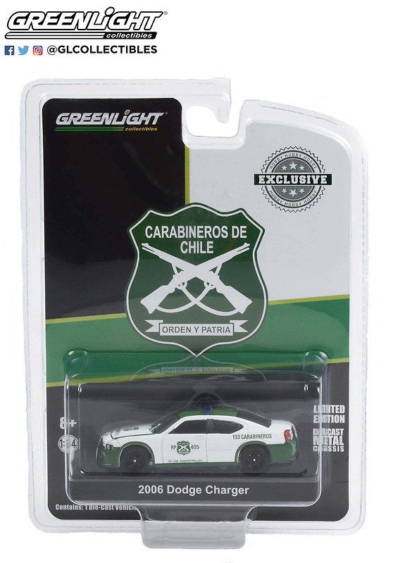 Dodge Charger Carabineros de Chile (2006) Greenlight 30270 1/64 