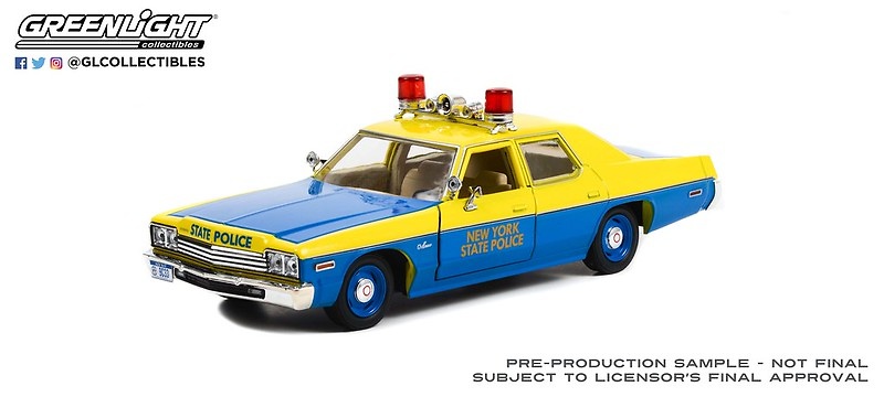 Dodge Monaco - New York State Police (NYPD) (1974) Greenlight 1/24 