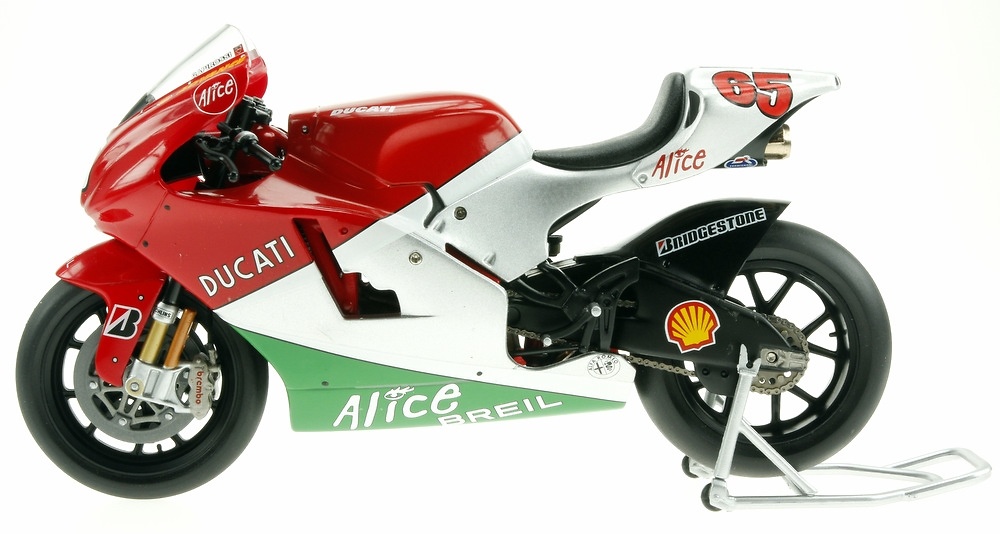 Ducati Desmosedici nº 65 Loris Capirossi (2006) Altaya MC02 1/12 