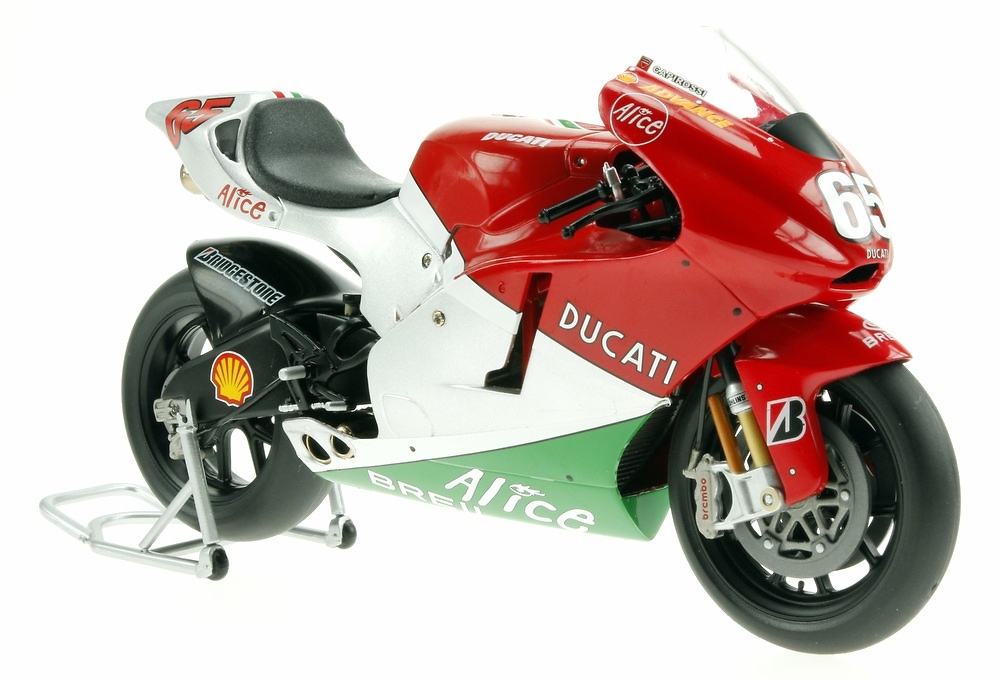 Ducati Desmosedici nº 65 Loris Capirossi (2006) Altaya MC02 1/12 