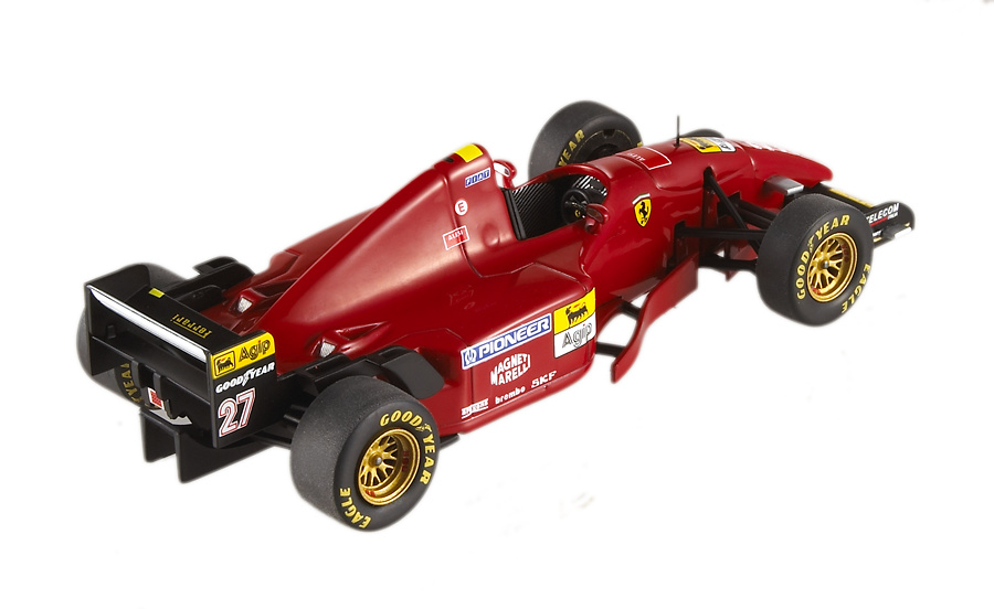 Ferrari 412 T2 nº 27 Jean Alesi (1995) Hot Wheels Elite P9946 1/43 
