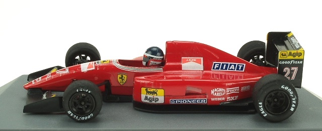 Ferrari F92A nº 27 Jean Alesi (1992) Quartzo 137 1/43 