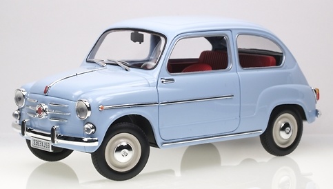 Fiat 600 berlina 1963 Solido 8167D 1/18