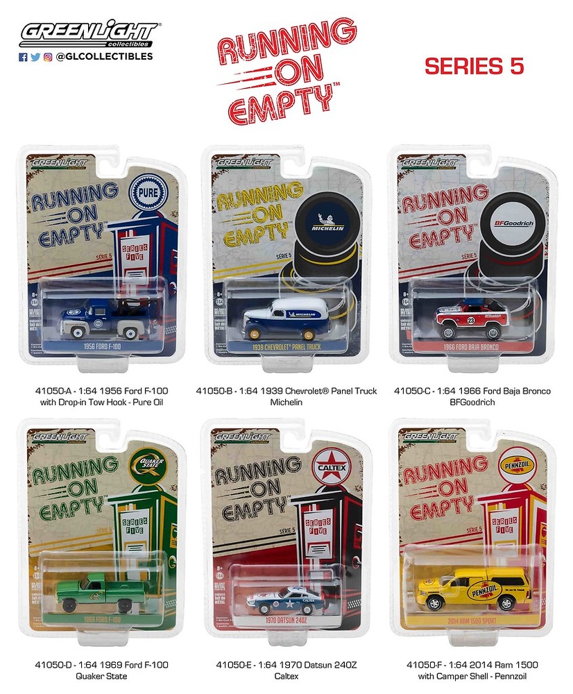 Running on Empty Series 5 (2019) Greenlight 41050 1/64 