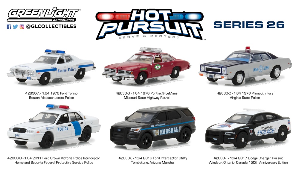 Ford Crown Victoria - Homeland Security Federal Protective Service (2011) Greenlight 1/64 