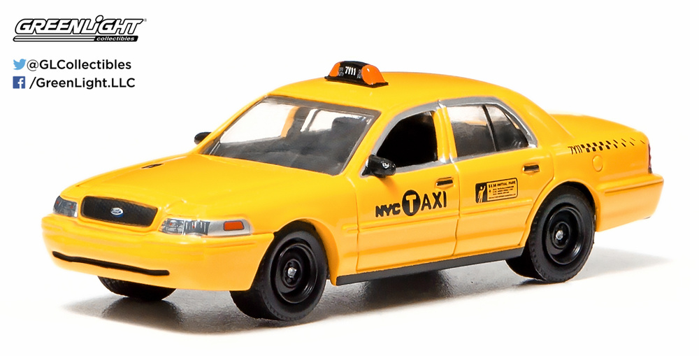 Ford Crown Victoria Taxi Nueva York (2011) Greenlight 29773 1/64 