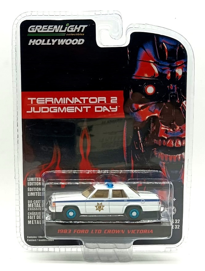 Ford LTD Crown Victoria Police (1983) - Terminator 2: Judgment Day Green Machine 1/64 