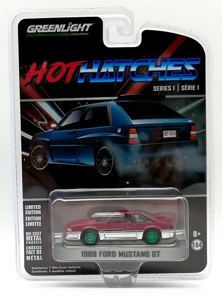 Ford Mustang GT (1988) Green Machine 47080C 1/64 