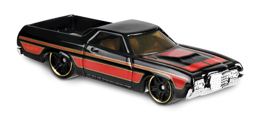 Ford Ranchero -Hot Trucks- (1972) Hot Wheels FYC58 1/64 