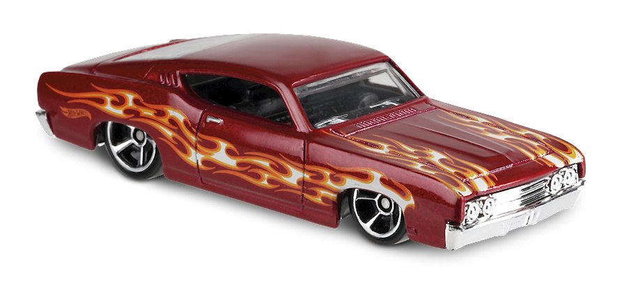 Ford Torino Talladega -Flames- (1969) Hot Wheels FYC39 1/64 