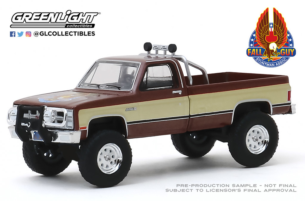 GMC K-2500 (1982) - Fall Guy Stuntman Association Greenlight 44860F 1/64 