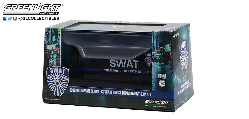 Grumman Olson - Dpto. Policia Gotham S.W.A.T. (1993) Greenlight 86355 1/43 