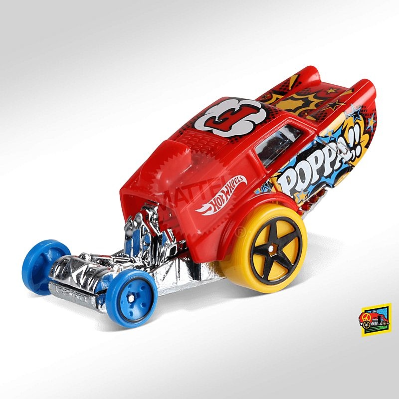 HW Poppa Wheelie (2018) Hot Wheels FJW75 1/64 