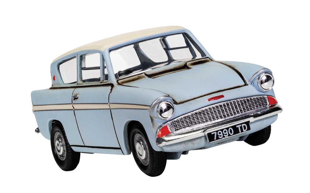 Harry Potter - Ford Anglia Encantado con figuras de Harry y Ron Corgi CC99725 