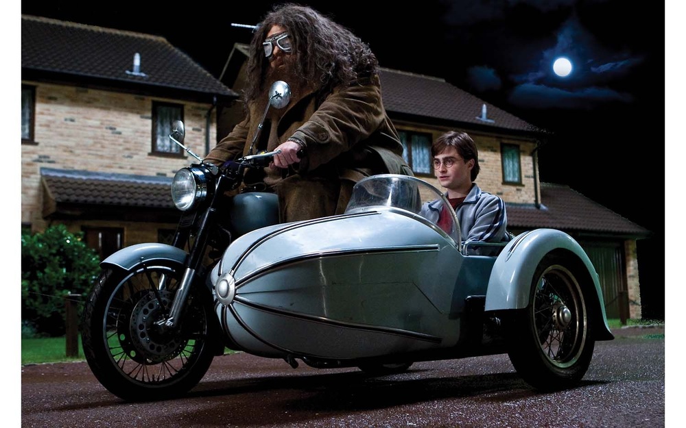 Harry Potter - Moto voladora de Hagrid con sidecar Corgi CC99727 