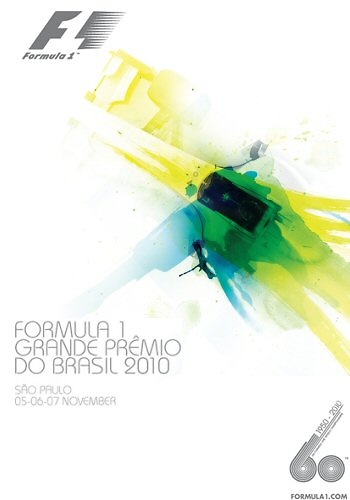 Poster GP. F1 Brasil 2010 