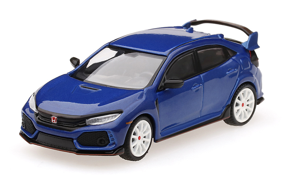 Honda Civic Type R (FK8) Aegean Blue Modulo Edition (2018) TSM MGT00017-L 1/64 