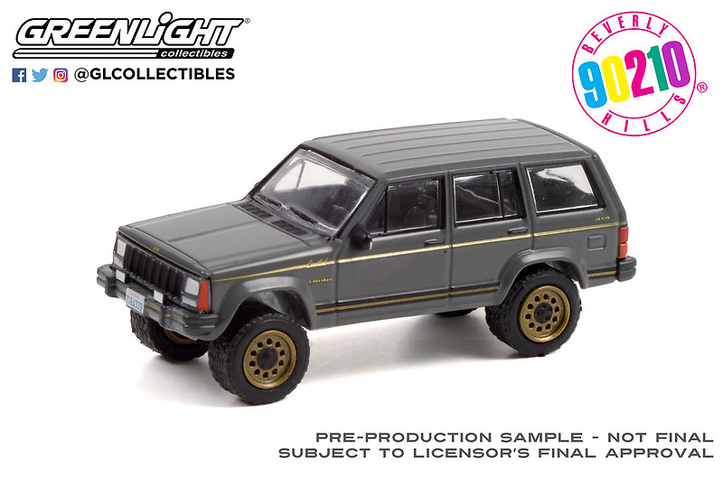 Jeep Cherokee - Beverly Hills (1990) Greenlight 44930A 1/64 