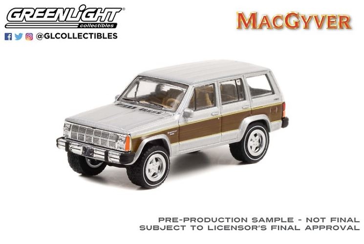 Jeep Cherokee Wagoneer - MacGyver (1986) Greenlight 44940C 1/64 