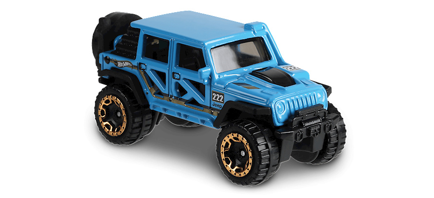 Jeep Wrangler -Baja Blazers- (2017) Hot Wheels FYB94 1/64 