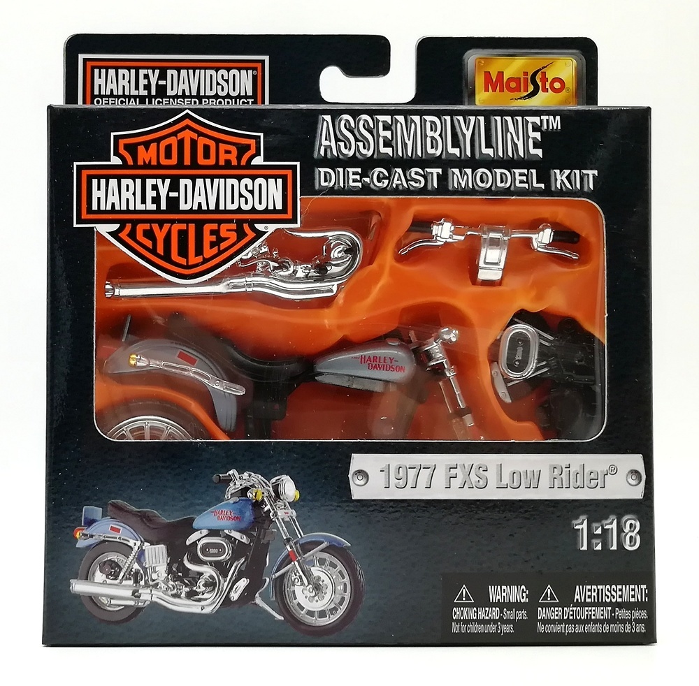 KIT Harley Davidson FXS Low Rider (1977) Maisto 1/18 