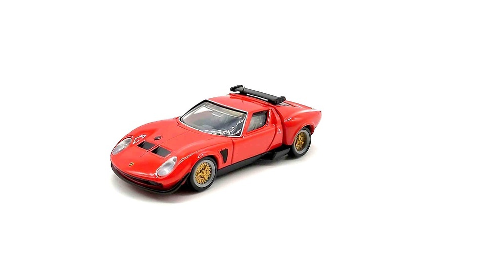 Lamborghini Miura Jota SVR (1971) Tomica Premium 887157 escala 1/61 