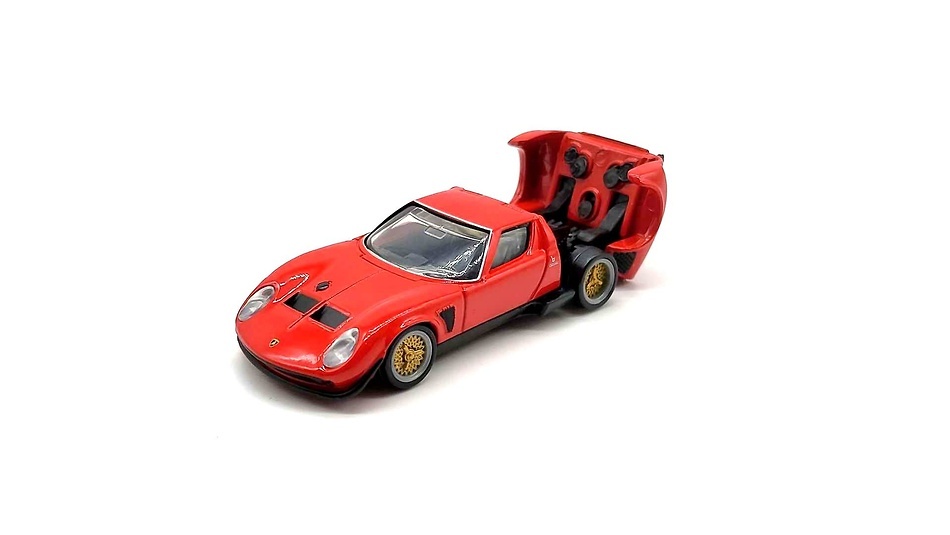 Lamborghini Miura Jota SVR (1971) Tomica Premium (5) 1/61 