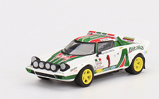 Lancia Stratos HF Ganador Rallye Monte Carlo S. Munari - S. Maiga (1977) MGT00422-L 1/64 