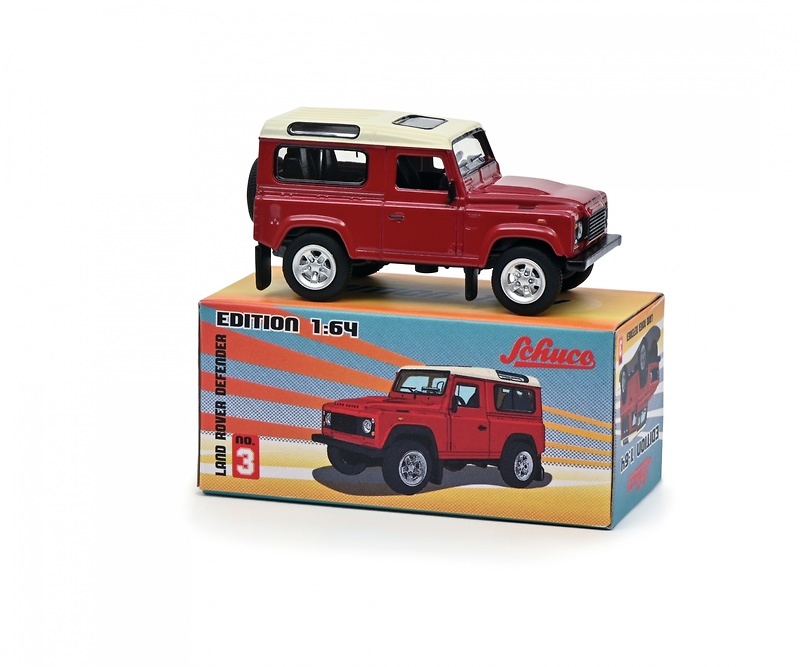 Land Rover Defender (1990) Nº 3 Schuco 452030700 1/64 